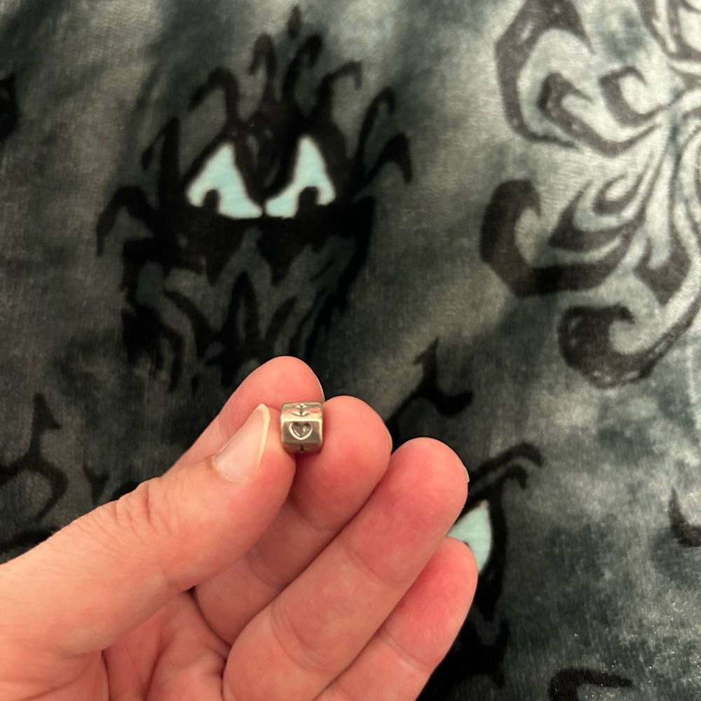 Pandora Faith Hope charity bracelet charm EUC